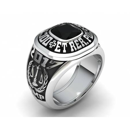 Doctor in Law Silver Class Ring