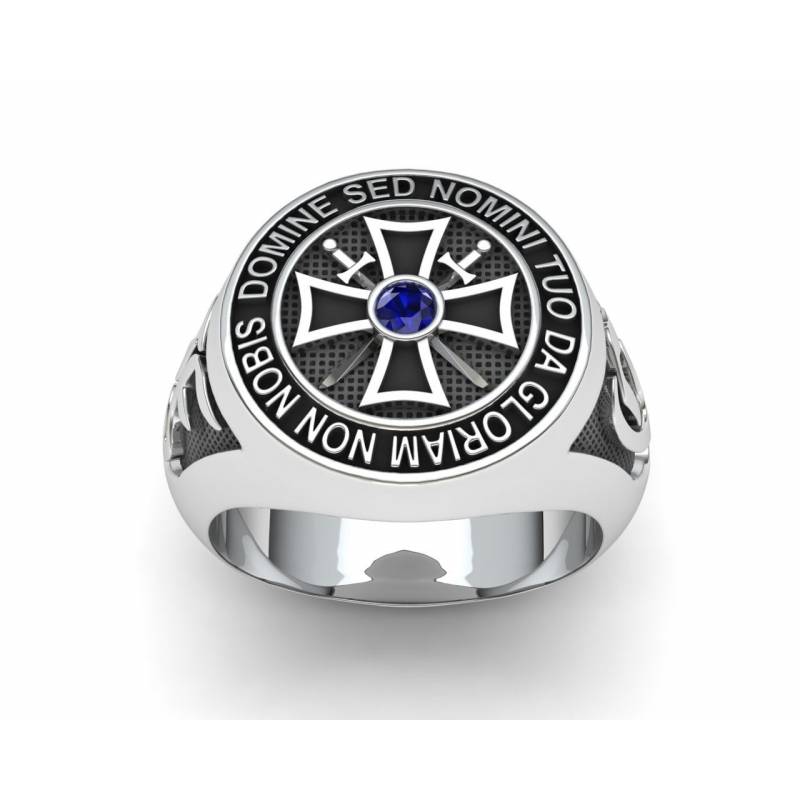 Silver Knights Templar Ring | Pepe Dry