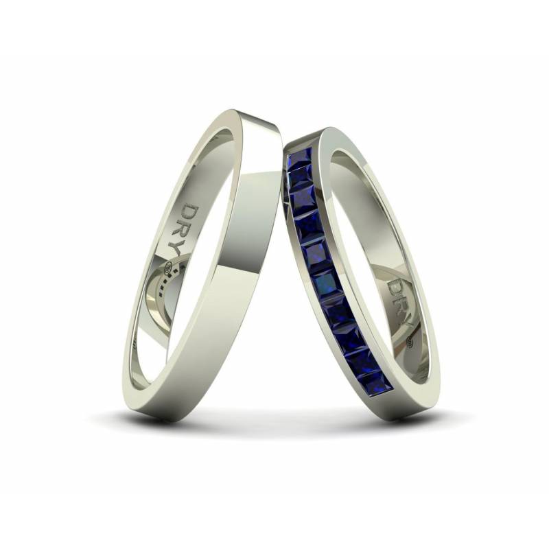 Alianzas con Zafiros Talla Cuadrada