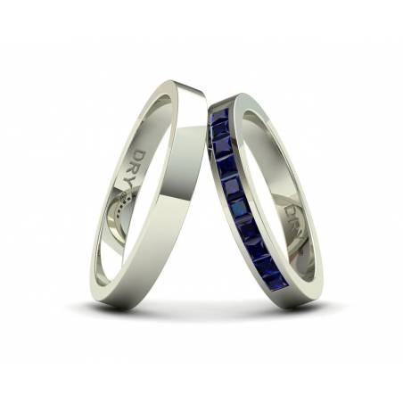 Alianzas con Zafiros Talla Cuadrada