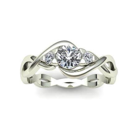 Original Engagement Ring with Diamonds