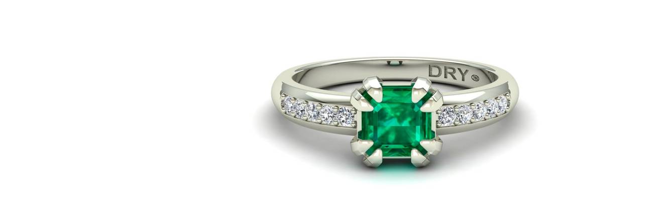 Custom made gemstones rings